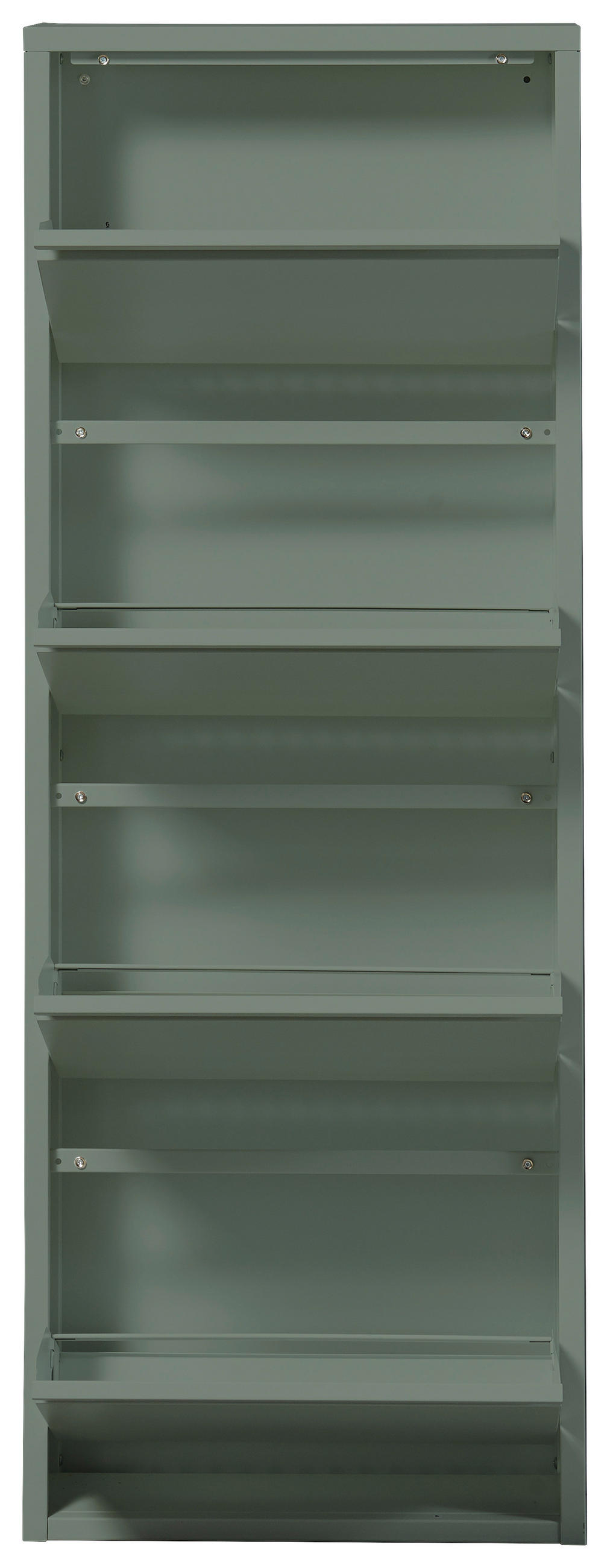 SCHUHKIPPER  in 51/137/16 cm  - Salbeigrün, MODERN, Metall (51/137/16cm) - Boxxx