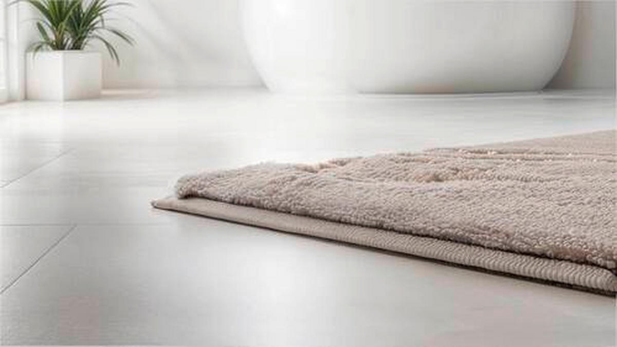 BIDET-VORLEGER Beige 50/60 cm  - Beige, Basics, Kunststoff/Textil (50/60cm) - Grund