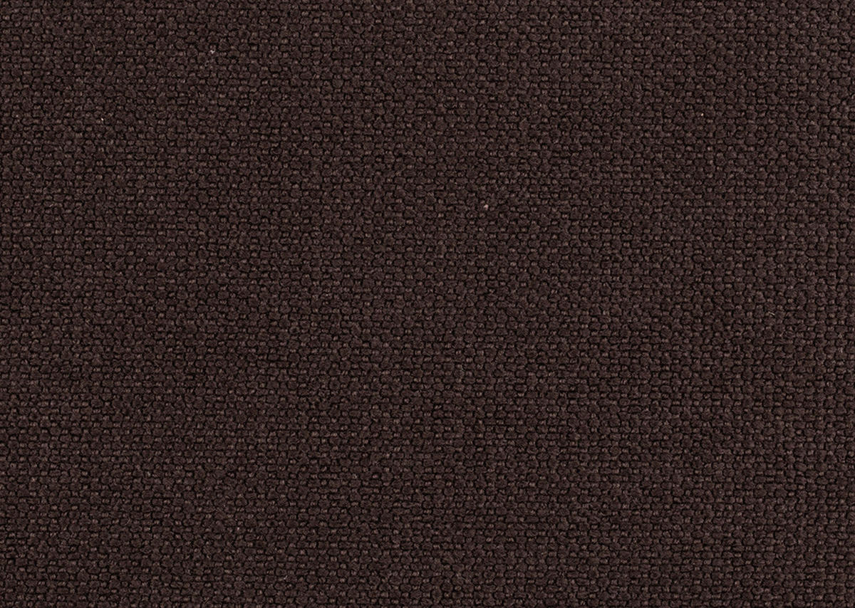 ECKSOFA in Flachgewebe Braun  - Chromfarben/Braun, Design, Textil/Metall (256/198cm) - Xora