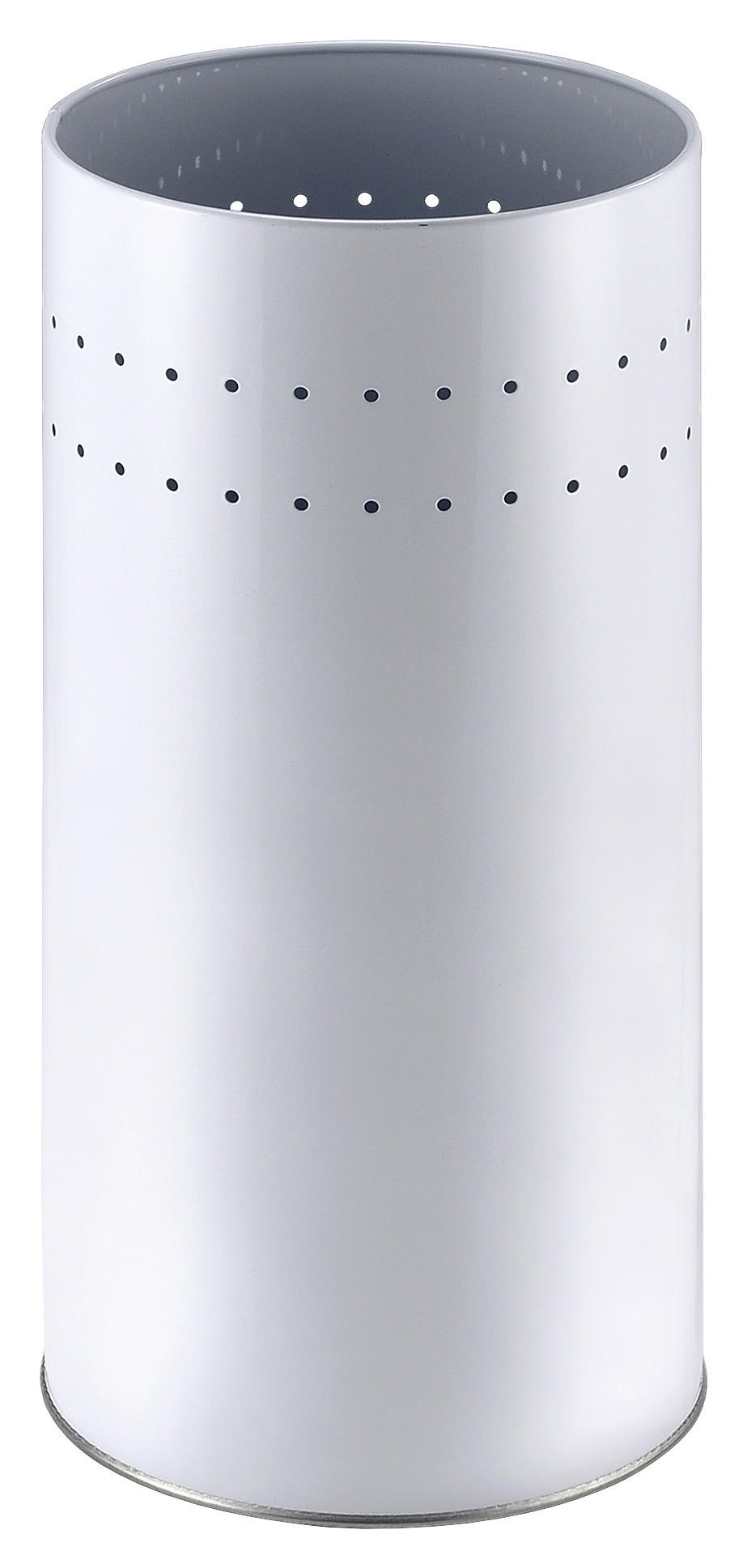 ESERNYŐTARTÓ - fehér, Basics, fém (24/50/24cm) - Carryhome