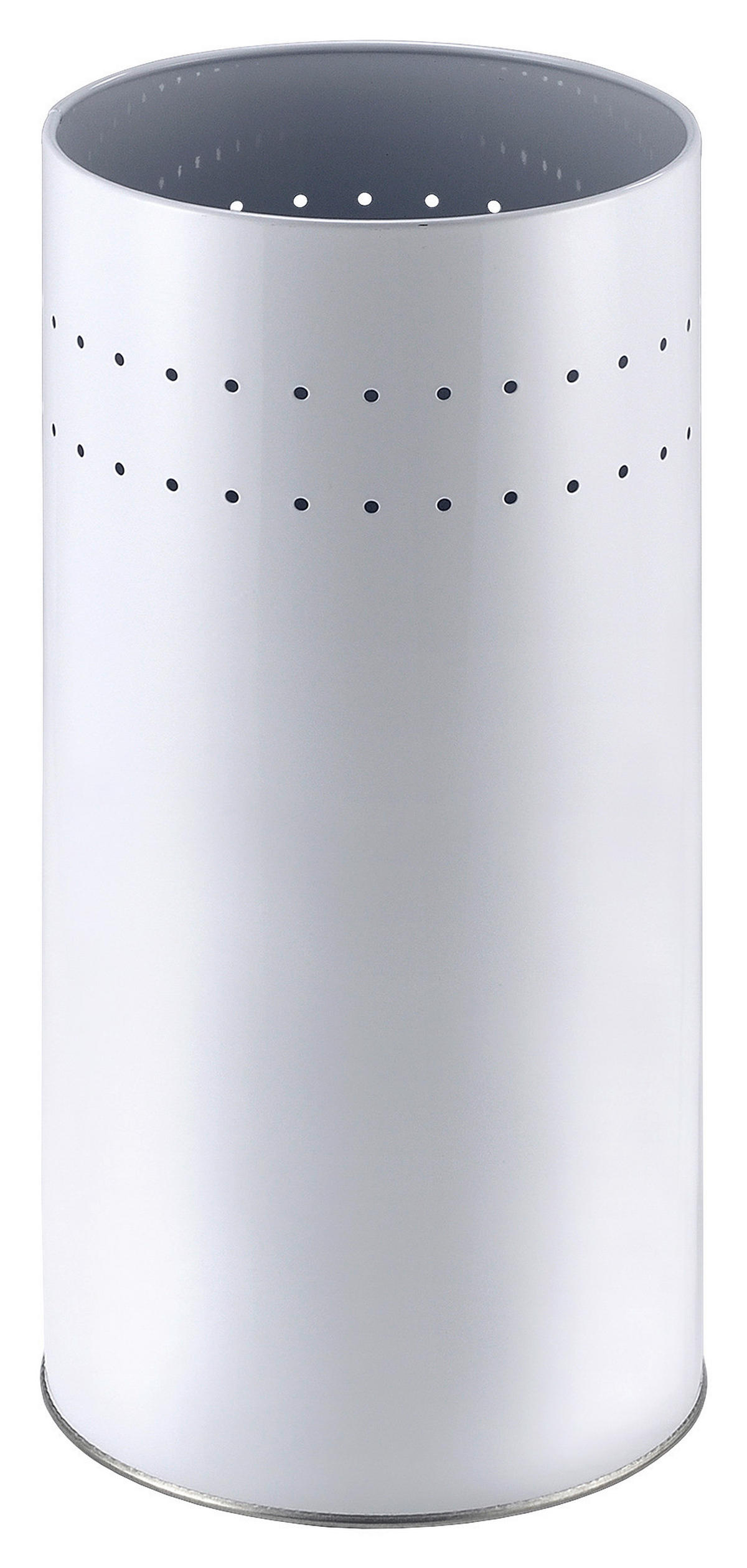 SCHIRMSTÄNDER Metall Weiß  - Weiß, Basics, Metall (24/50/24cm) - Carryhome