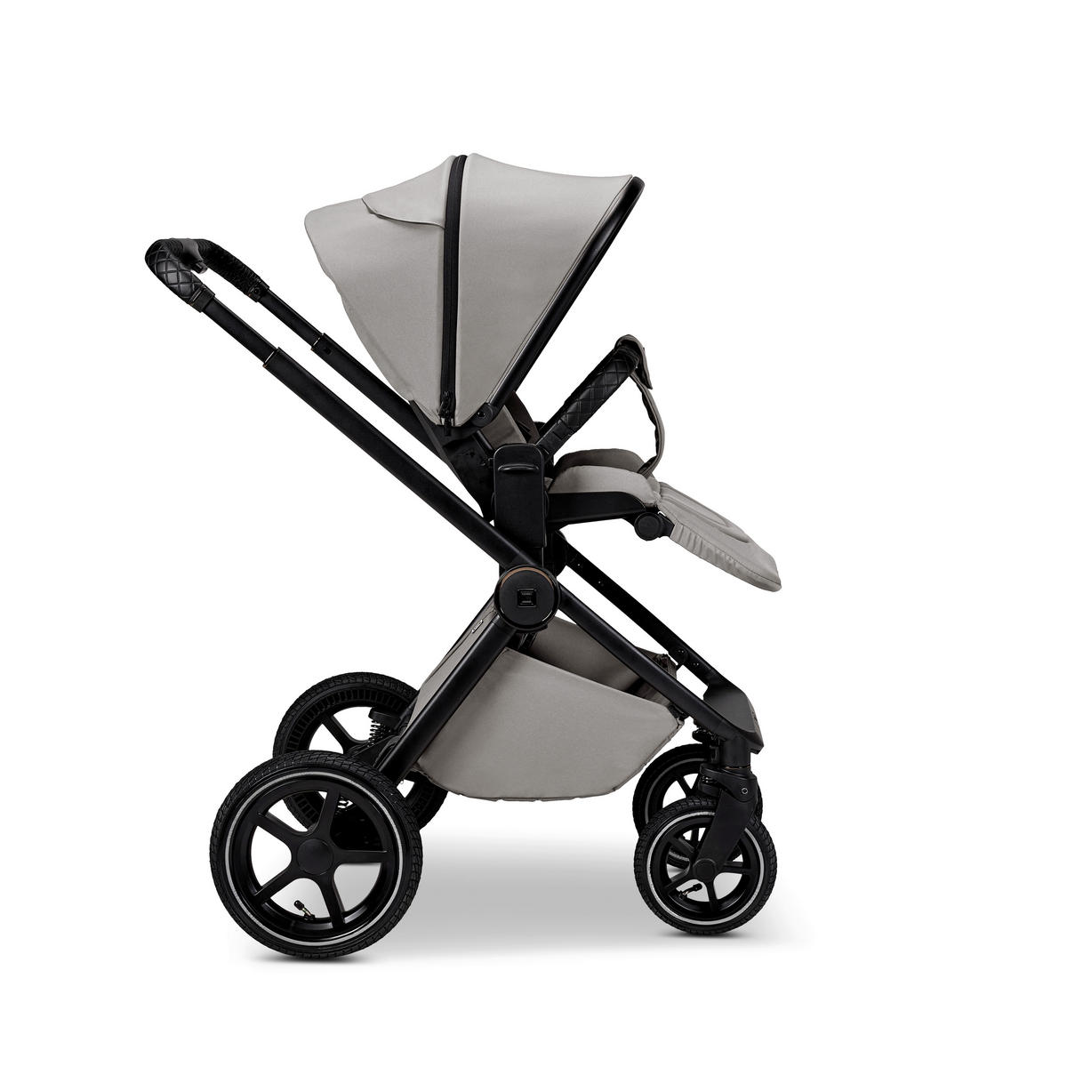 KOMBIKINDERWAGEN  Gio 2.0  Ghost  - Blaugrau, Basics (84/61/114cm) - Moon