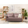 SCHLAFSOFA in Cord Buchefarben, Altrosa  - Buchefarben/Altrosa, Design, Holz/Textil (174/88/104cm) - Niels Andersson
