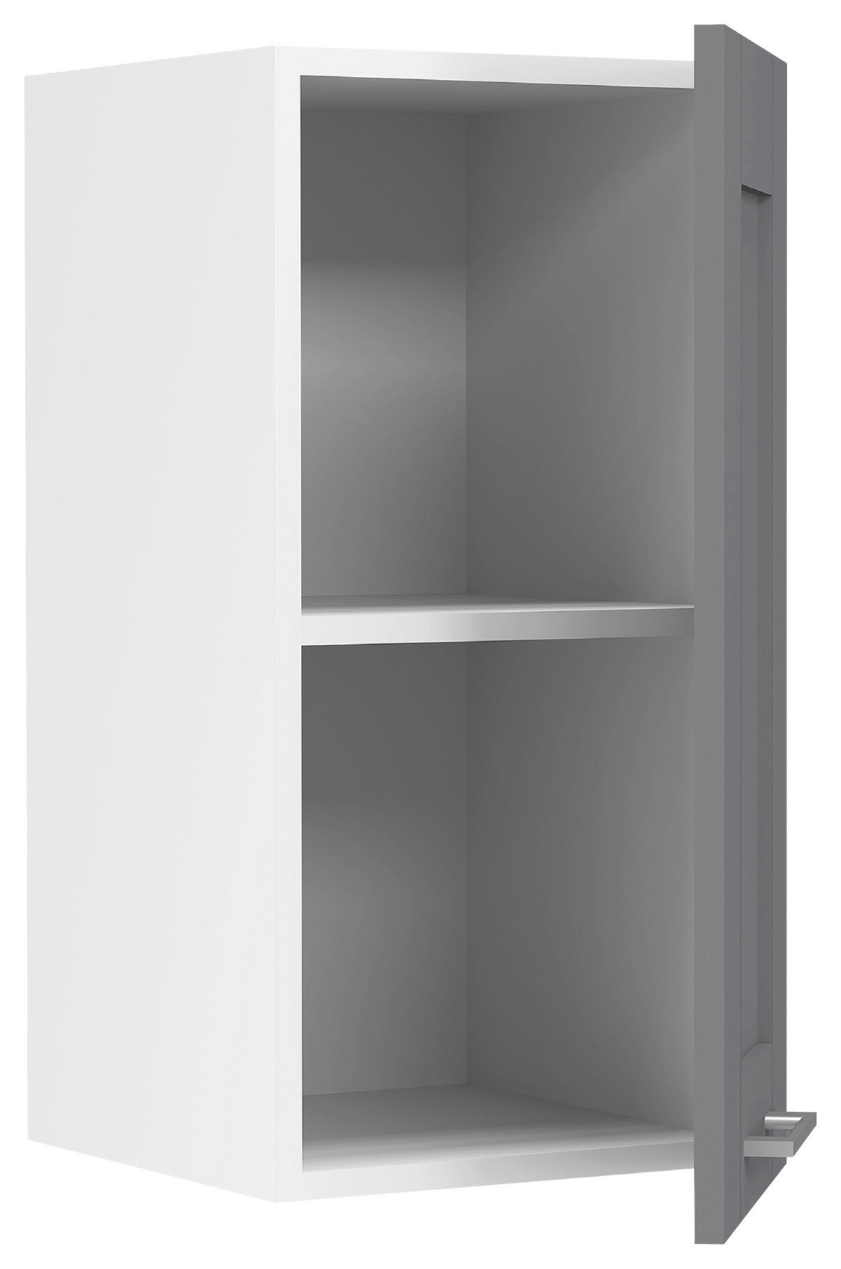 KÜCHENOBERSCHRANK 30/60/31 cm  in Anthrazit, Weiss  - Weiss/Anthrazit, Trend, Holzwerkstoff/Kunststoff (30/60/31cm) - MID.YOU