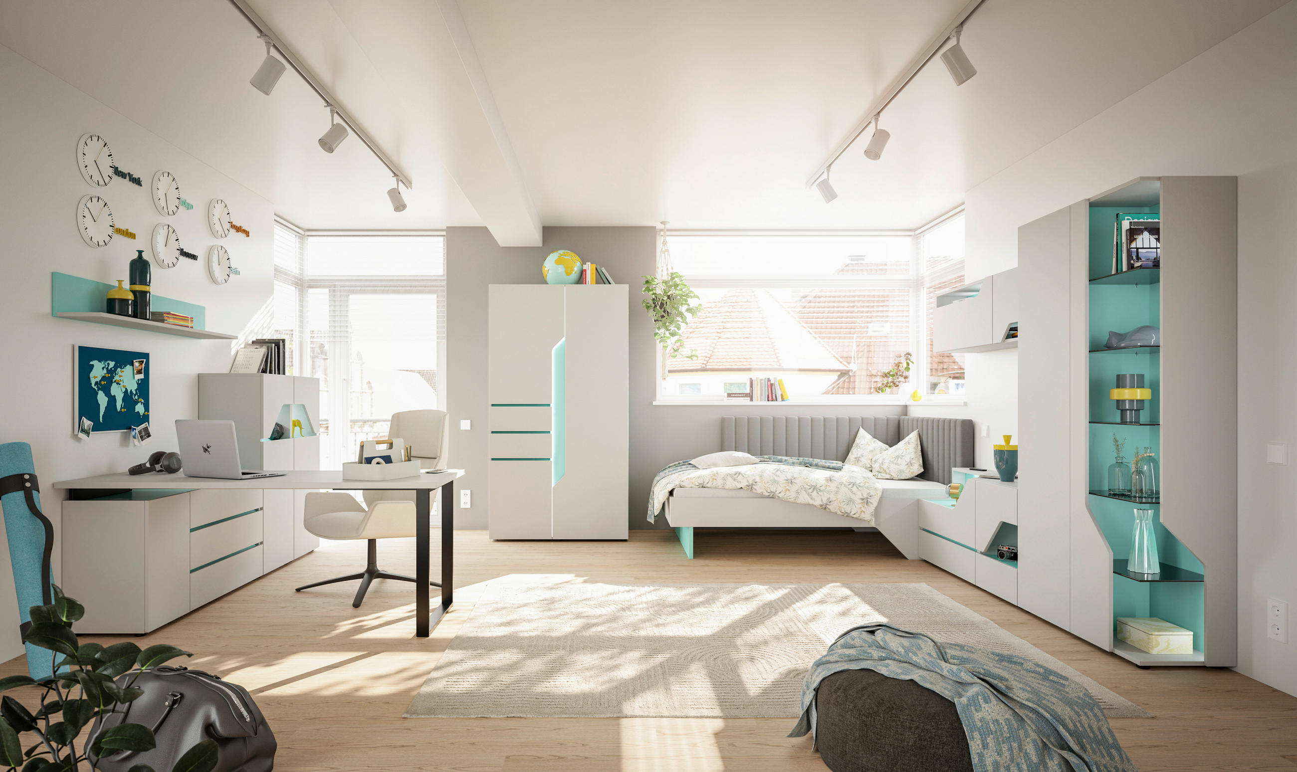 JUGENDZIMMER - Design, Holzwerkstoff - Venda