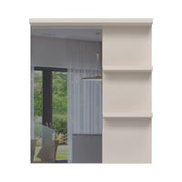 STENSKO OGLEDALO, 76/89/3 cm leseni material  - Moderno, leseni material (76/89/3cm) - Hom`in