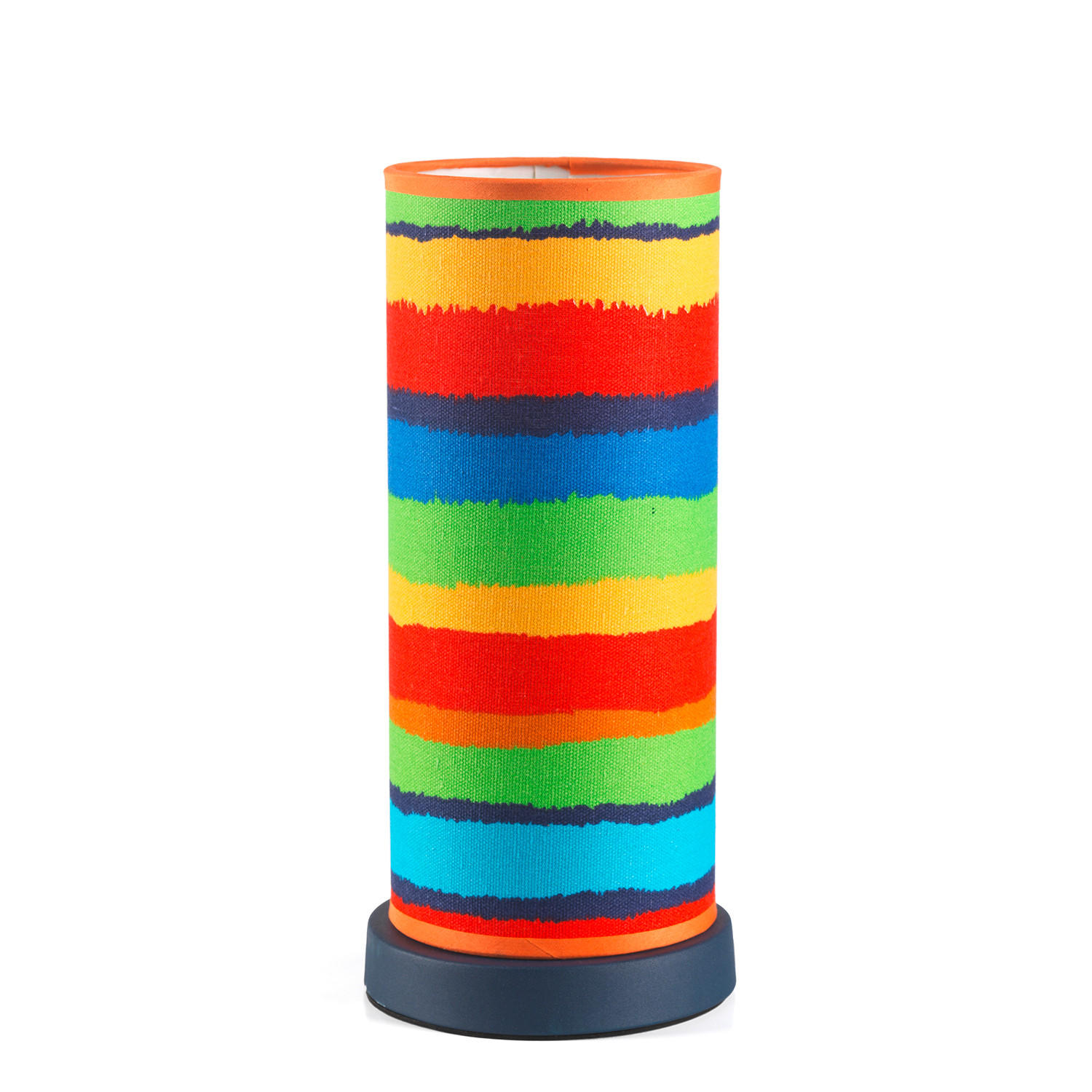 KINDERTISCHLEUCHTE 13/33 cm   - Schwarz, Design, Textil/Metall (13/33cm)