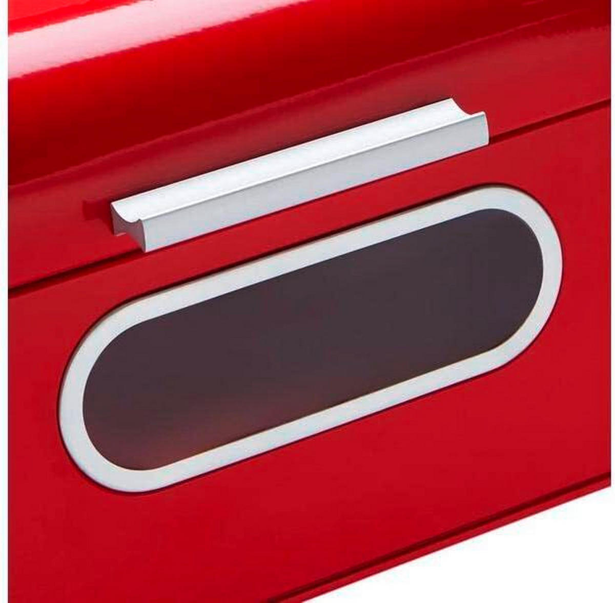 BRÖDLÅDA - röd, Basics, metall (42/23/16,5cm) - Echtwerk