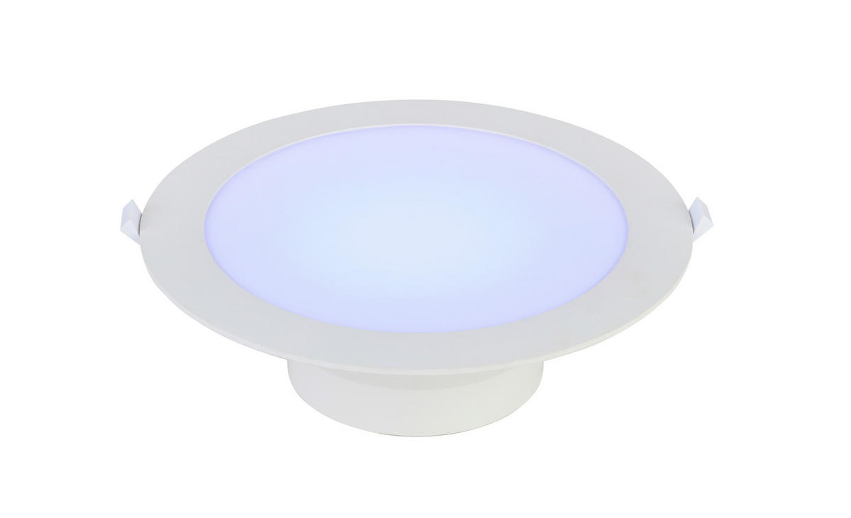 LED-SPOTKOPF 22,8/7,8 cm   - Weiß, Basics, Kunststoff (22,8/7,8cm) - Novel