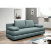 SCHLAFSOFA Webstoff Mintgrün  - Schwarz/Mintgrün, Design, Kunststoff/Textil (200/88/87cm) - P & B