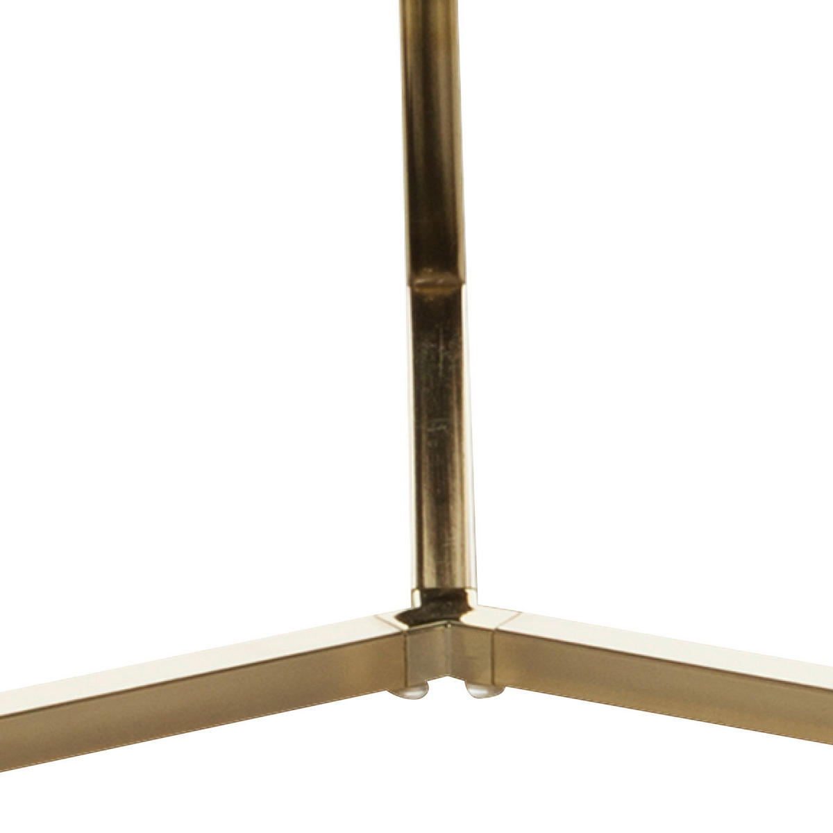 COUCHTISCH in Holzwerkstoff, Holz 58,5/58,5/42 cm  - Goldfarben/Schwarz, Design, Holz/Holzwerkstoff (58,5/58,5/42cm) - MID.YOU