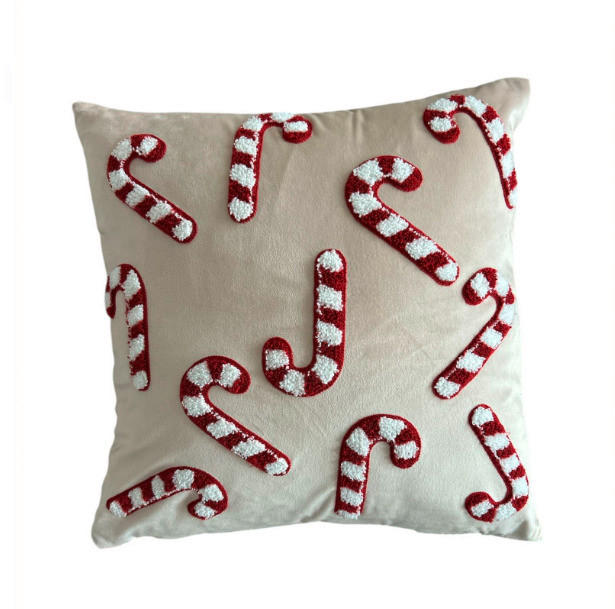 ZIERKISSEN  45/45 cm   - Rot, Trend, Textil (45/45cm) - X-Mas