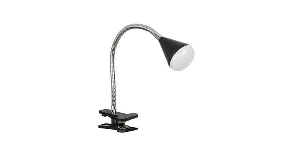 LED-KLEMMLEUCHTE 42/6/10 cm - Chromfarben/Transparent, Basics, Kunststoff/Metall (42/6/10cm) - Boxxx