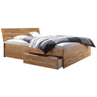STAURAUMBETT SPAZIO - Buchefarben, Design, Holz (180/200cm) - Hasena