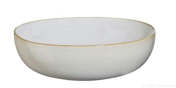 SALATSCHÜSSEL Stein - Sandfarben, Design, Stein (29,5/9cm) - ASA