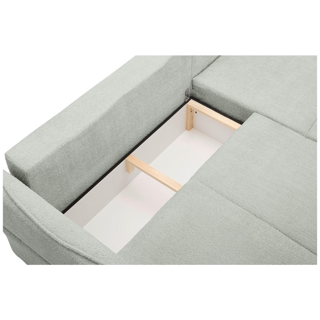 Thumbnail - Carryhome Ecksofa, Natur, Textil, 3-Sitzer, Ottomane rechts, L-Form, 233x193 cm, Liegefunktion, seitenverkehrt erhältlic...