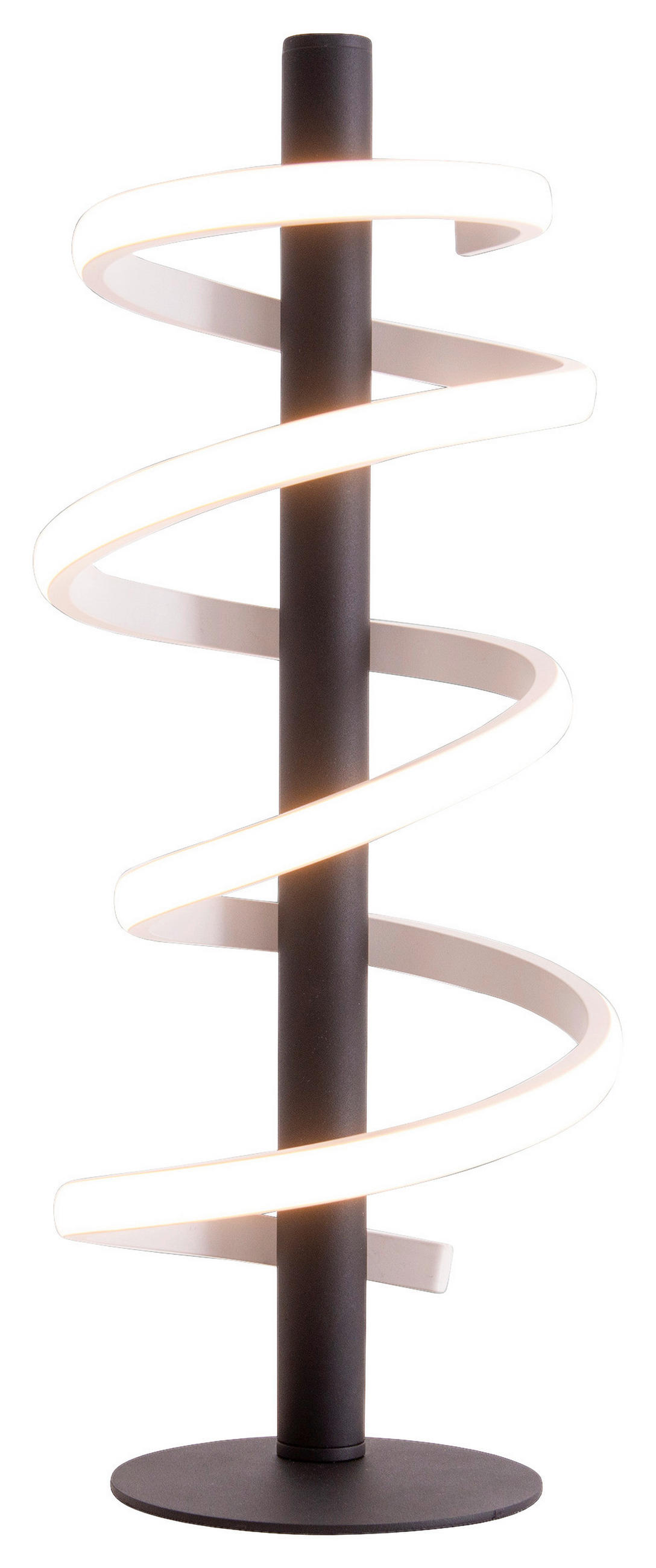 LED-TISCHLEUCHTE Belleza 15/50 cm   - Chromfarben/Schwarz, Design, Kunststoff/Metall (15/50cm) - Näve