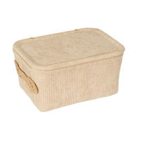 AUFBEWAHRUNGSKÖRBCHEN     - Beige, Basics, Textil (19/10/14cm) - Wenko