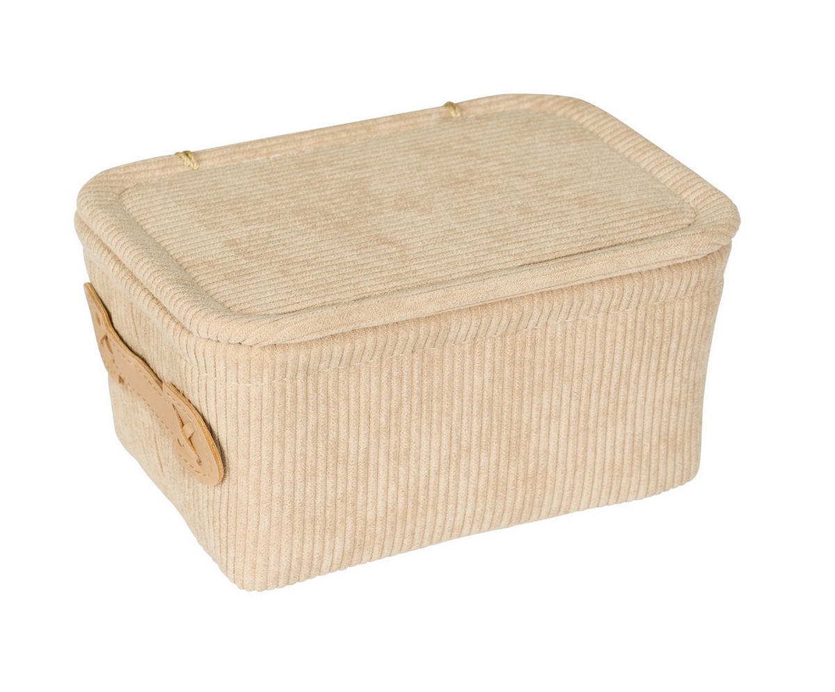 AUFBEWAHRUNGSKÖRBCHEN     - Beige, Basics, Textil (19/10/14cm) - Wenko