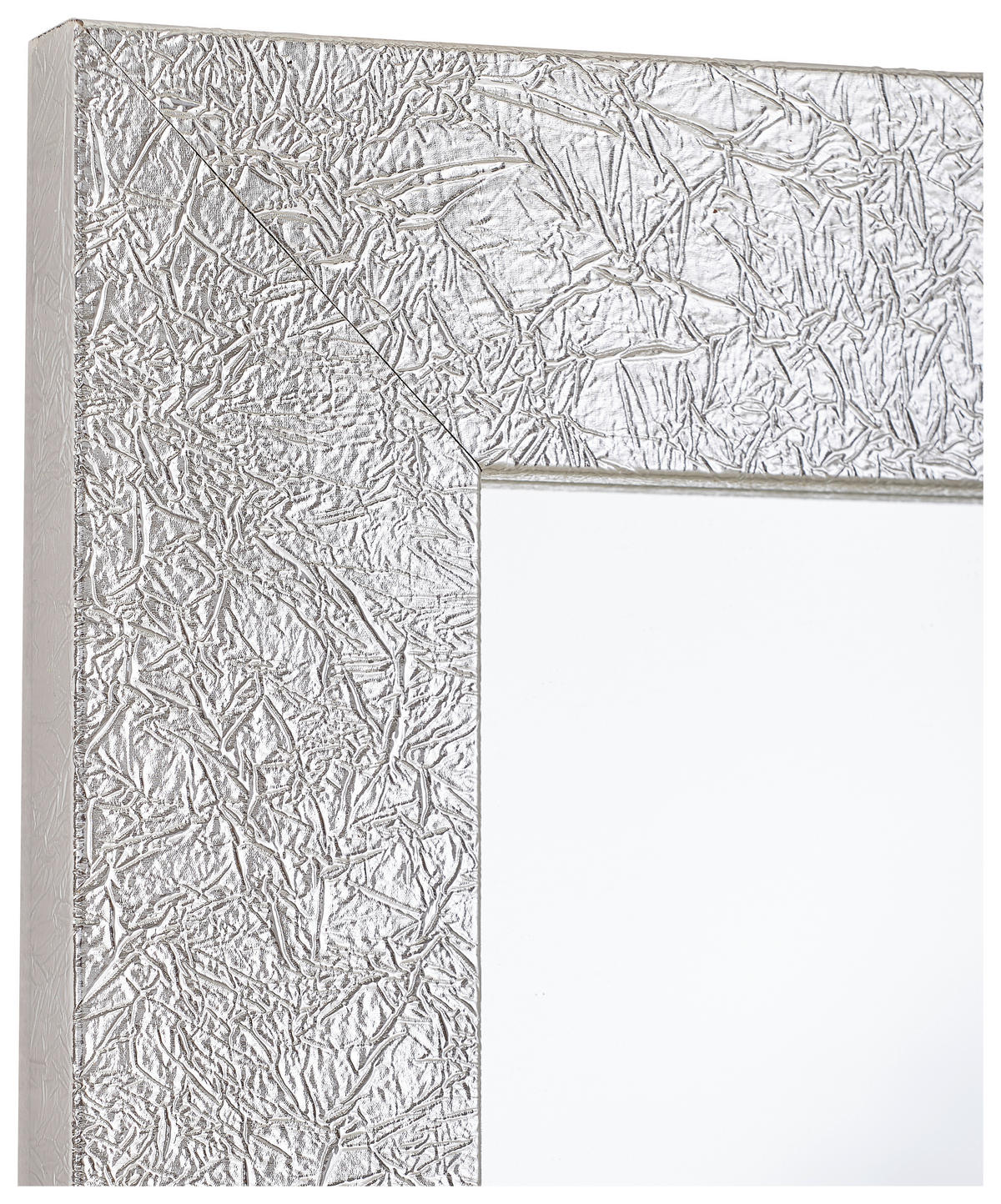 NÁSTENNÉ ZRKADLO 70/110/2,8 cm  - strieborná, Konventionell, kompozitné drevo/sklo (70/110/2,8cm) - Carryhome