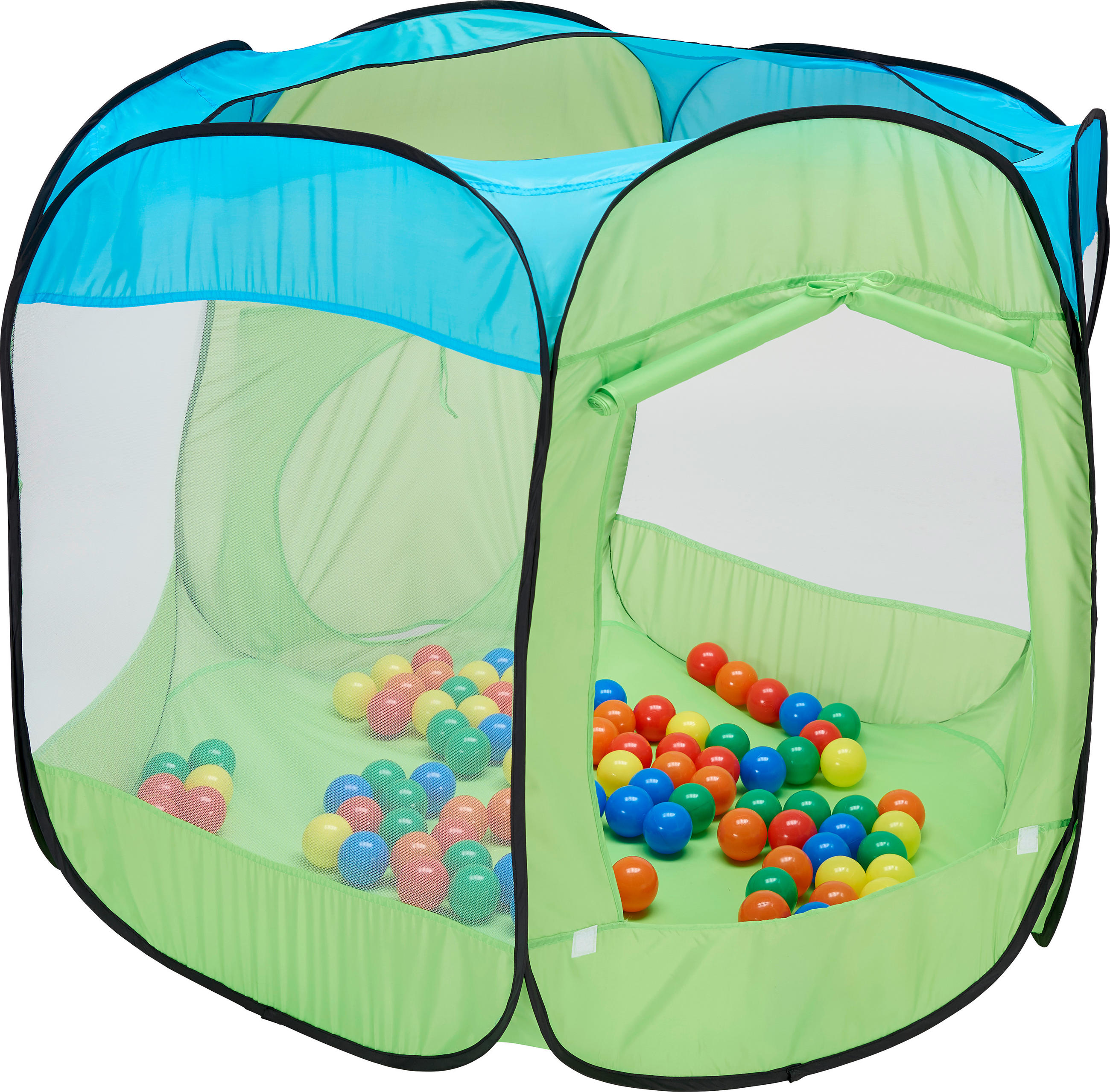 SET LOPTICA - narančasta/zelena, Basics, plastika (5,5cm) - My Baby Lou