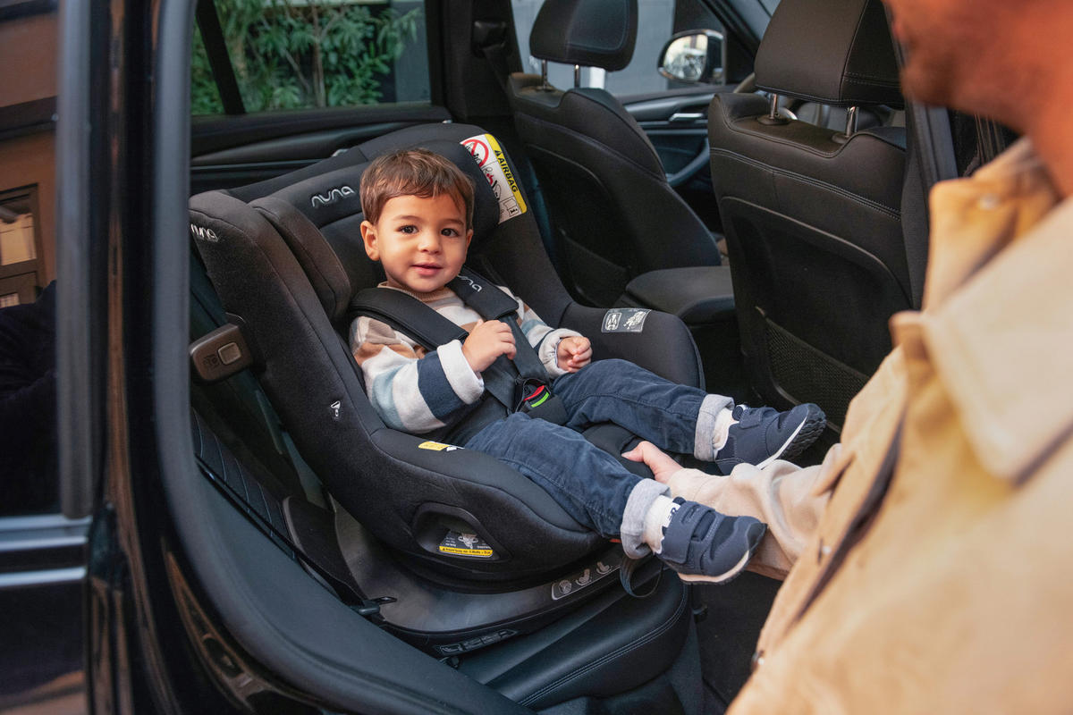 REBOARDER-KINDERSITZ NUNA PRUU  - Schwarz/Grau, Basics, Textil (46/66-72/50-56,5cm) - Nuna