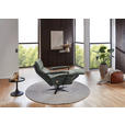RELAXSESSEL in Textil Graublau  - Graublau/Schwarz, Design, Textil/Metall (68/117/85cm) - Cantus