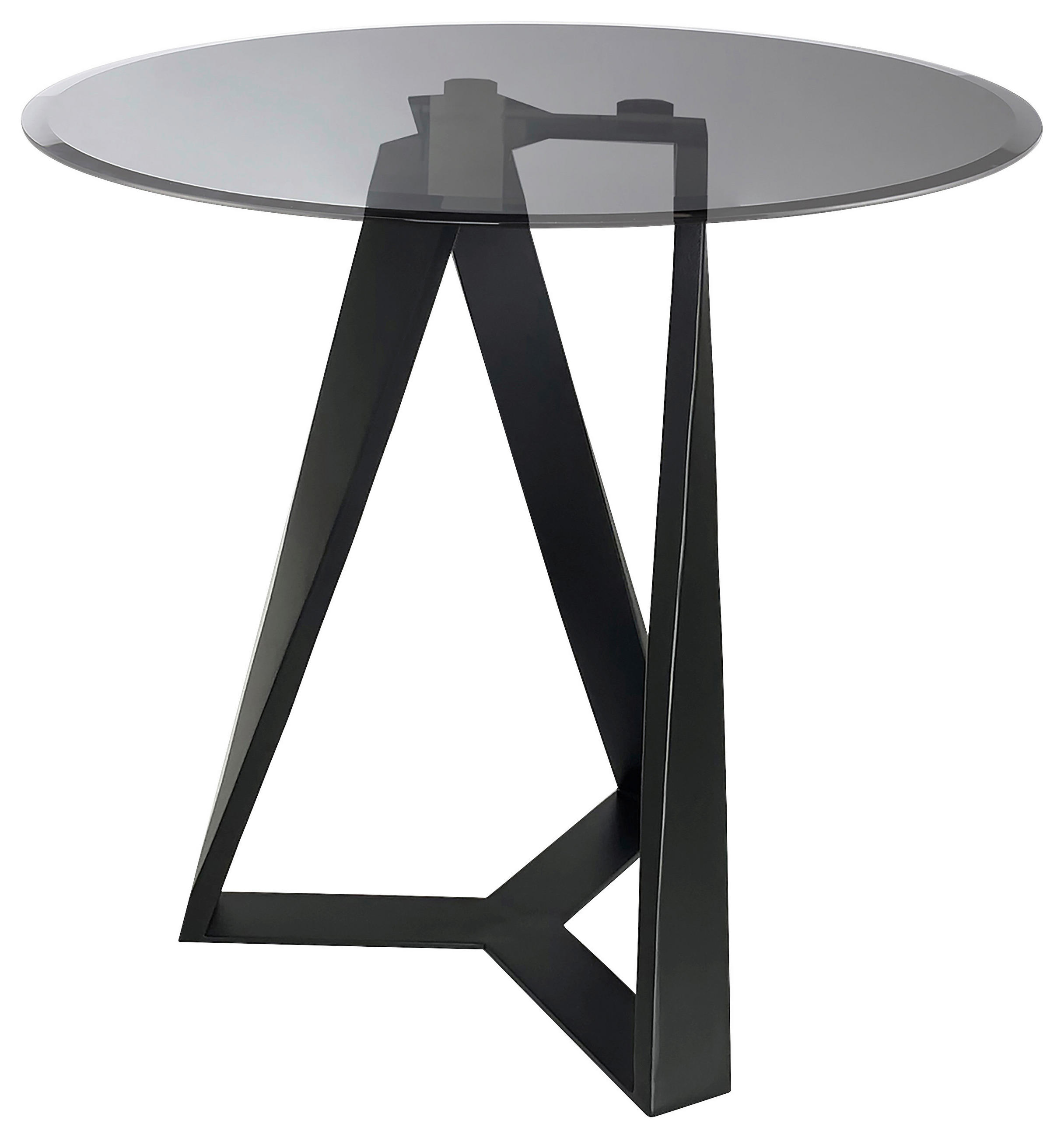 MASĂ AUXILIARĂ in metal sticlă 61/61/584 cm