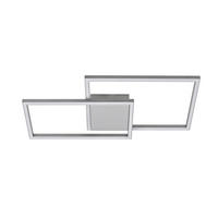 LED-DECKENLEUCHTE 0.2 W    49/24,5/5 cm  - Silberfarben, Trend, Metall (49/24,5/5cm) - Boxxx