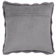 ZIERKISSEN  45/45 cm   - Dunkelgrau, Trend, Textil (45/45cm) - Ambia Home