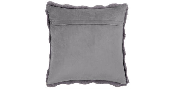 ZIERKISSEN  45/45 cm   - Dunkelgrau, Trend, Textil (45/45cm) - Ambia Home