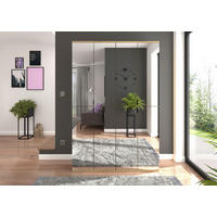 ORMAR GARDEROBNI   - Konvencionalno, staklo/drvni materijal (122/193/34cm) - MID.YOU