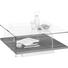COUCHTISCH in Glas, Holzwerkstoff 80/80/35 cm - Eichefarben, Design, Glas/Holzwerkstoff (80/80/35cm) - Hülsta COUCHTISCH in Glas, Holzwerkstoff 80/80/35 cm - Eichefarben, Design, Glas/Holzwerkstoff (80/80/35cm) - Hülsta