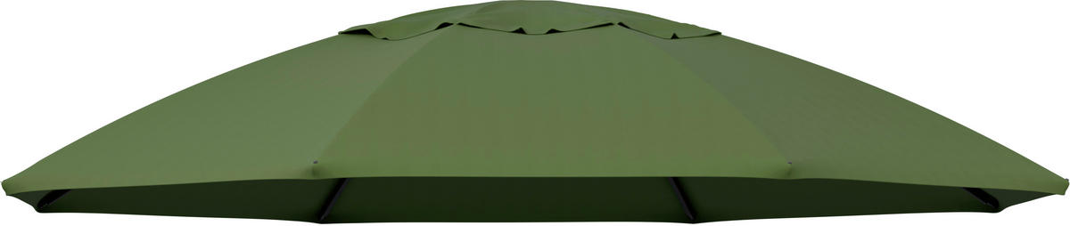 ABDECKHAUBE  - Grün, Basics, Textil (375/8/375cm) - Gardenson