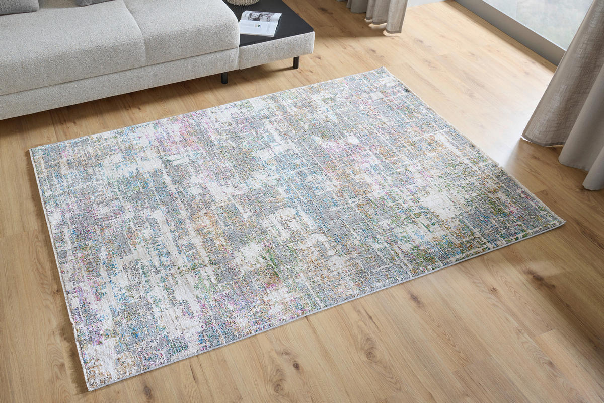 VINTAGE-TEPPICH 160/230 cm Valencia Multicolor  - Multicolor, Design, Kunststoff/Textil (160/230cm) - Novel