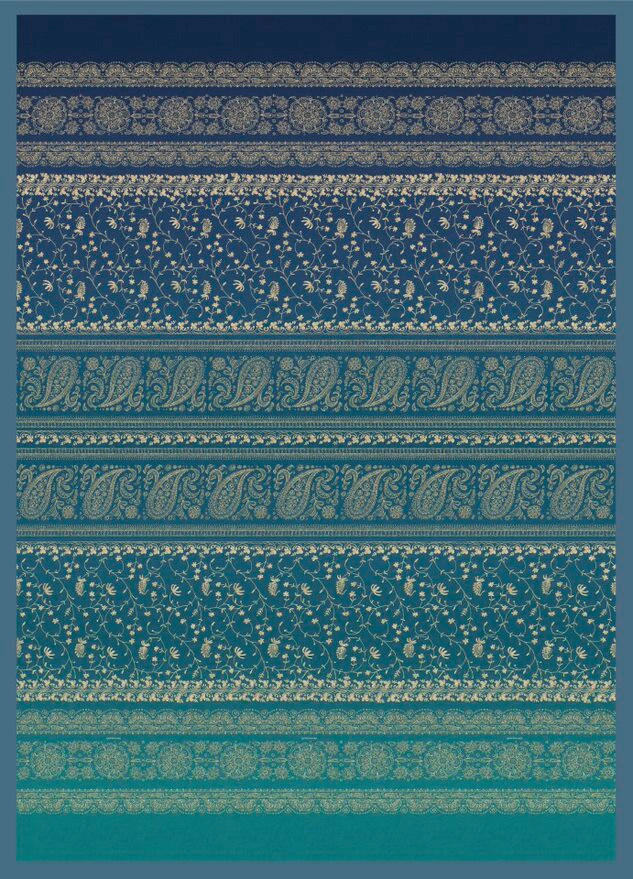 PLED   240/250 cm       modra  - modra, Konvencionalno, tekstil (240/250cm) - Bassetti