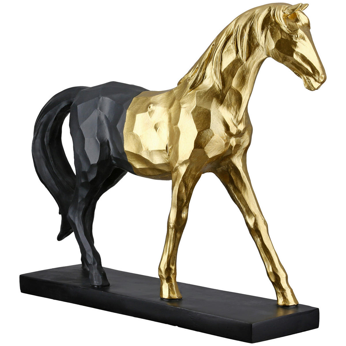 DEKOPFERD - Schwarz, Basics, Kunststoff (34,5/30,5/9,5cm)