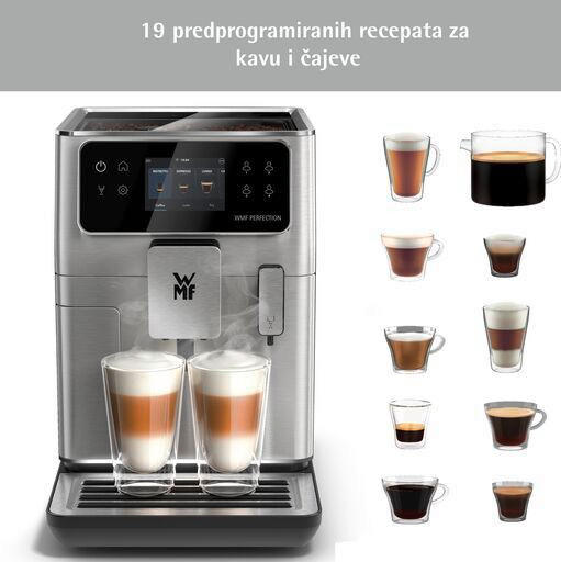 APARAT ZA KAVU Perfection  - boje oplemenjenog čelika/crna, Basics, metal - WMF