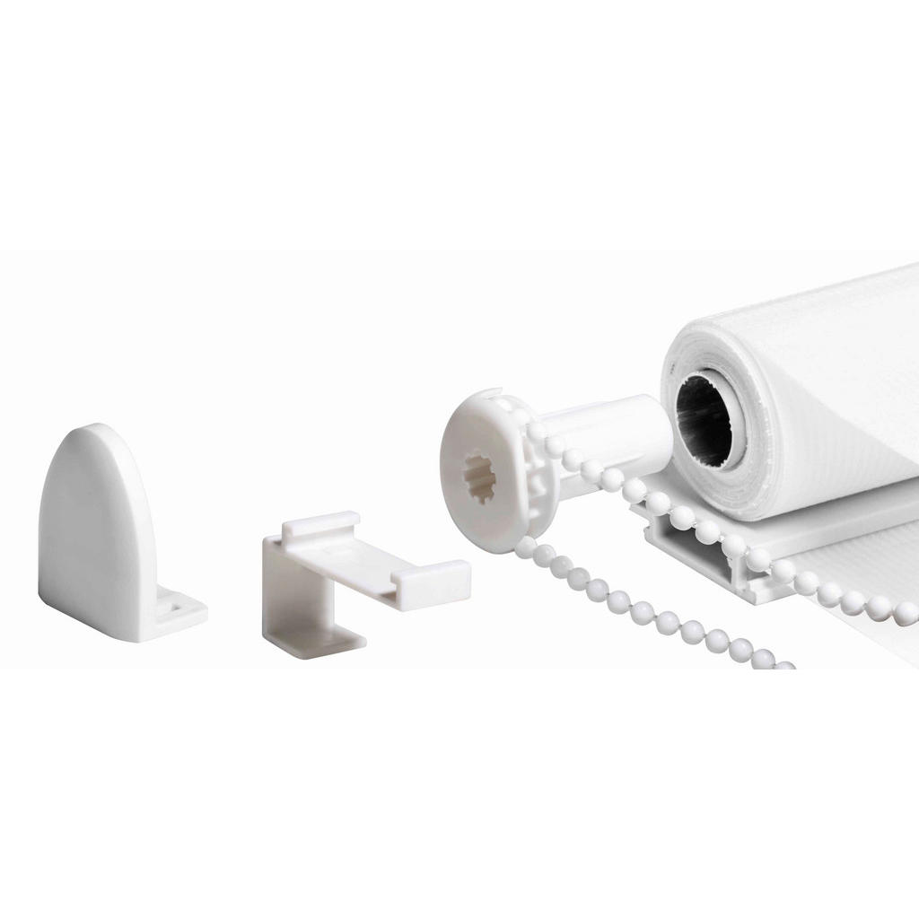 Thumbnail - Doppelrollo, Braun, Textil, 140x160 cm, Länge universell einstellbar, Wohntextilien, Rollos & Jalousien, Rollos, Doppelr...