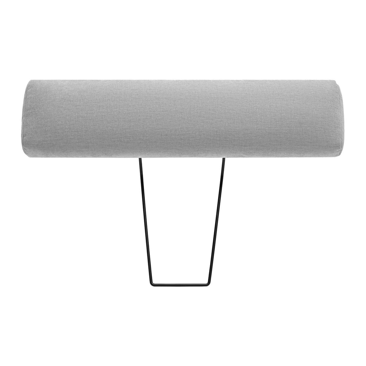 KOPFSTÜTZE Chenille  - Hellgrau, Konventionell, Textil (84/21/21cm) - MID.YOU