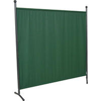 SICHTSCHUTZ - Grau/Grün, Basics, Textil/Metall (178/178/51cm) - Boxxx