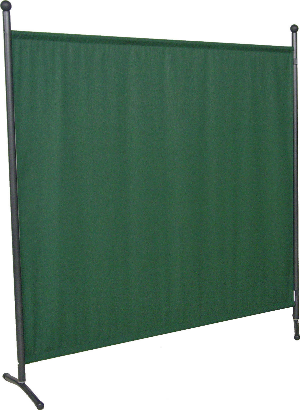 SICHTSCHUTZ - Grau/Grün, Basics, Textil/Metall (178/178/51cm) - Boxxx
