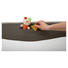 BETTSCHUTZGITTER - Braun/Naturfarben, Basics, Textil/Metall (135cm) - Chicco