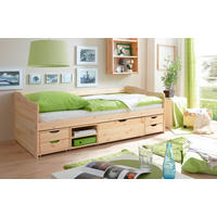 STAURAUMBETT 90/200 cm  in Kieferfarben  - Kieferfarben, MODERN, Holz (90/200cm) - MID.YOU