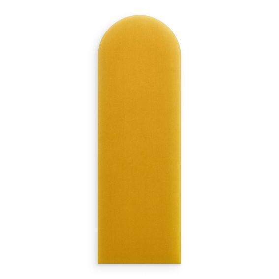WANDPANEEL 20/60/2.5 cm  - Gelb, Basics, Kunststoff/Textil (20/60/2.5cm)