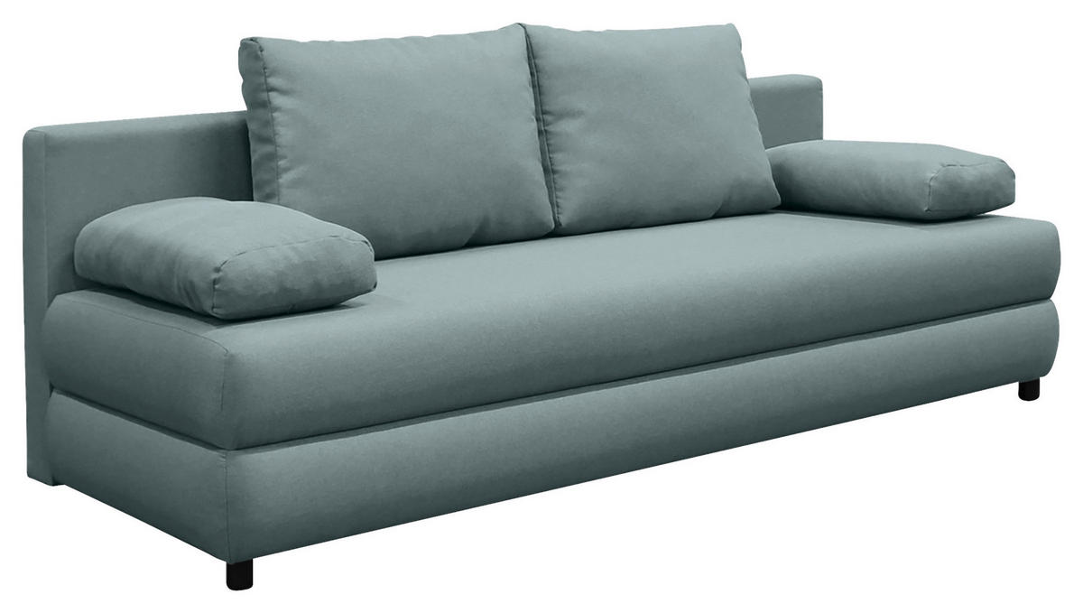 TROSJED NA RAZVLAČENJE tekstil  boje mente    - boje mente/crna, Design, tekstil/plastika (200/88/87cm) - P & B