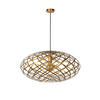 HÄNGELEUCHTE WOLFRAM 65/162 cm   - Messingfarben, KONVENTIONELL, Metall (65/162cm) - Lucide