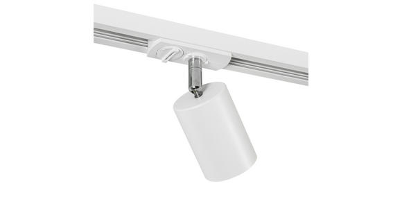 SCHIENENSYSTEM - Chromfarben/Weiß, Trend, Kunststoff/Metall (262cm) - Novel