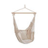 HÄNGESESSEL  - Beige/Braun, Trend, Holz/Textil (90/120/60cm)