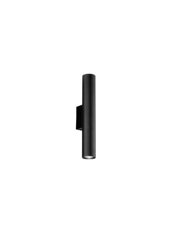 WANDLEUCHTE Luce Ambiente e Design 5,6/35 cm   - Schwarz, Design, Metall (5,6/35cm)